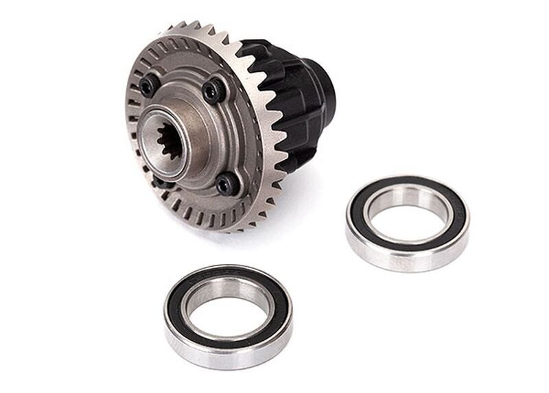Differential, rear (fully assembled), TRX8576 заден деференциал ...